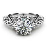 Fashion Zircon Ornament Women's Alloy Ring Jewelry